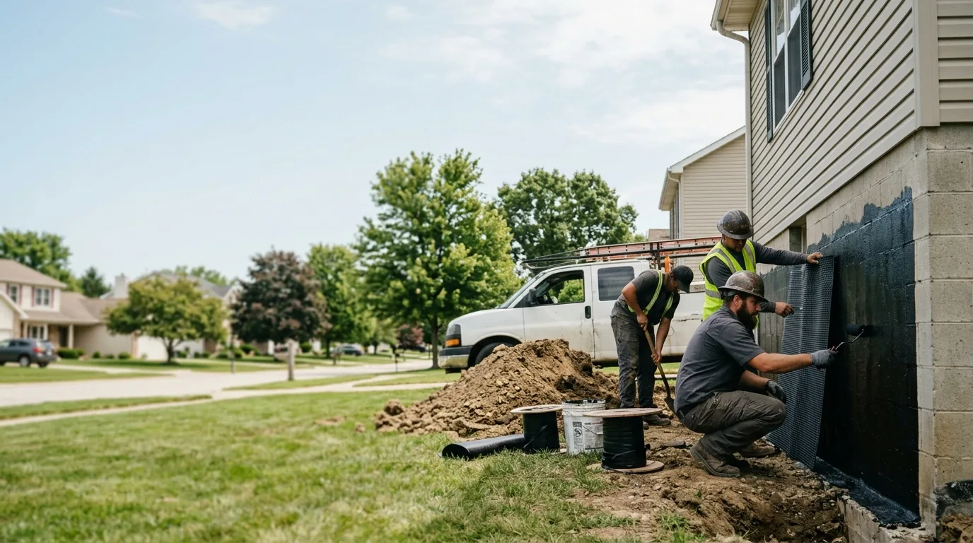 Basement Waterproofing in Uniontown, OH near me